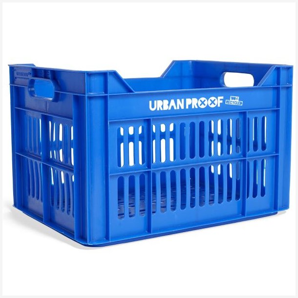 Recycled cykelkasse Urban Proof 30 liters - royal blue