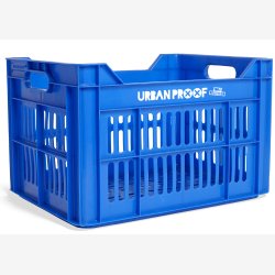 Recycled cykelkasse Urban Proof 30 liters - royal blue
