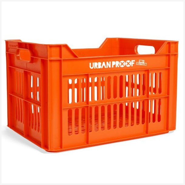 Recycled cykelkasse Urban Proof 30 liters - orange