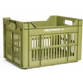 Recycled cykelkasse Urban Proof 30 liters - olive green
