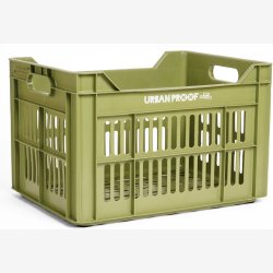 Recycled cykelkasse Urban Proof 30 liters - olive green