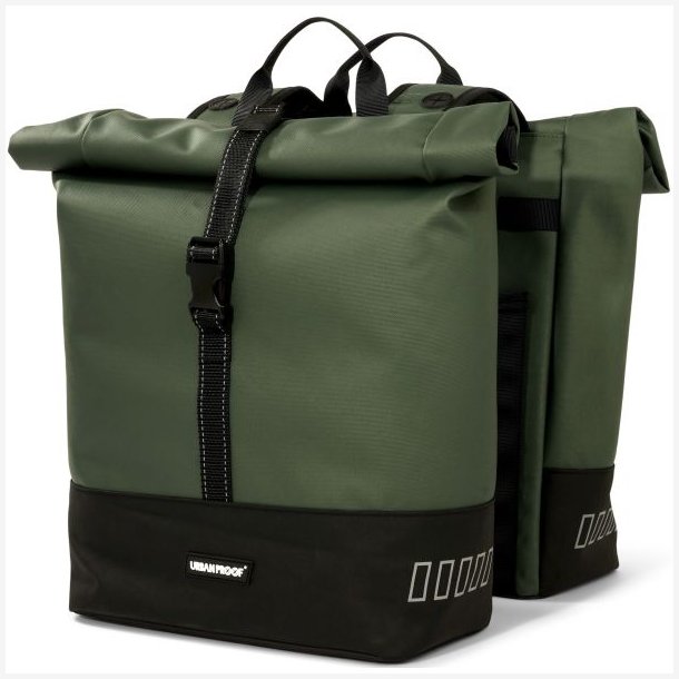 Bredygtig dobbelt cykeltaske Urban Proof Rolltop 38 liter 30 x 15 x 42 cm - grn