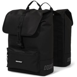 Miljrigtig dobbelt cykeltaske Urban Proof Cargo 38 liter 30 x 15 x 42 cm - sort