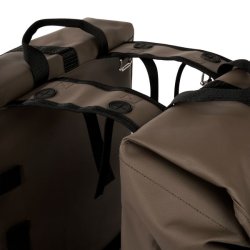 Miljrigtig dobbelt cykeltaske Urban Proof Cargo 38 liter 30 x 15 x 42 cm - brun