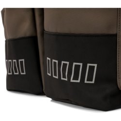 Miljrigtig dobbelt cykeltaske Urban Proof Cargo 38 liter 30 x 15 x 42 cm - brun