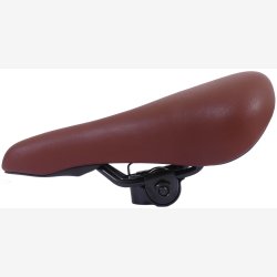 Cykelsadel til 20-26" brnecykel - brun