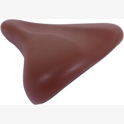 Cykelsadel til 20-26" brnecykel - brun