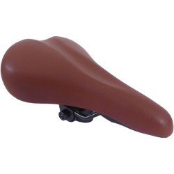 Cykelsadel til 20-26" brnecykel - brun