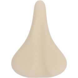 Cykelsadel til 20-26" brnecykel - creme hvid
