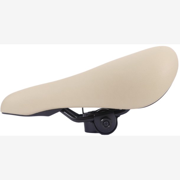 Cykelsadel til 20-26" brnecykel - creme