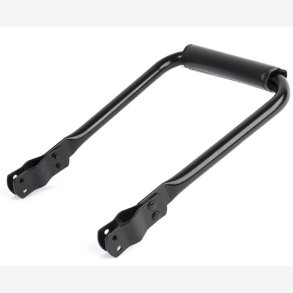 Rygln til brn 13cm Mirage med pude - sort