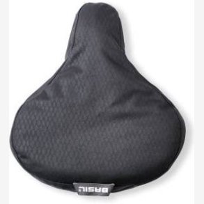 Cykel sadelcover Basil Noir - sort, vandt�t