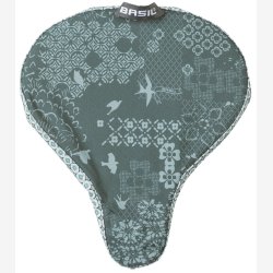 Cykelsadel cover Basil Bohme 28 x 23 x 1 cm - grn, vandtt