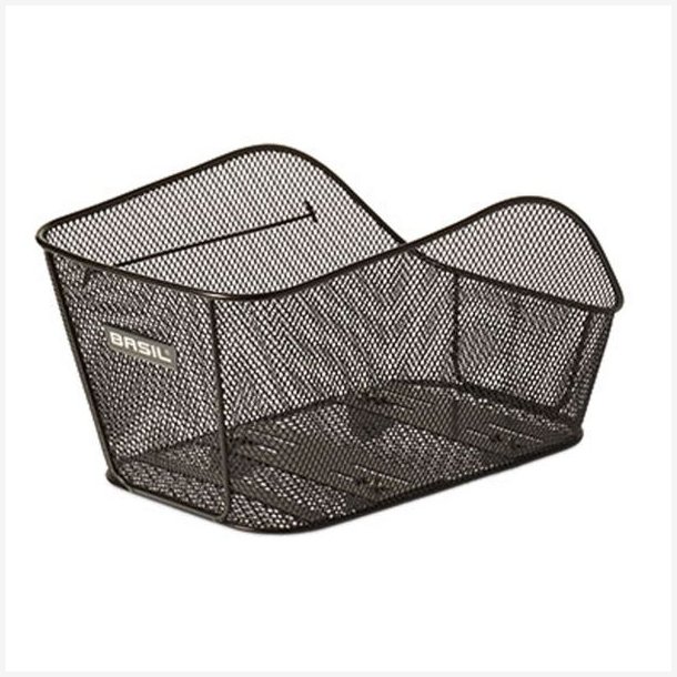 Cykelkurv til bagageb�rer Basil Basic Icon M 40 x 33 x 25 cm - sort