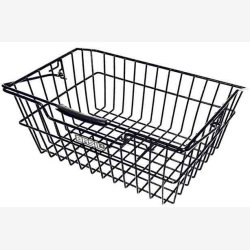 Cykelkurv for rear Basil Cairo Luxe 41 x 32 x 17 cm - black