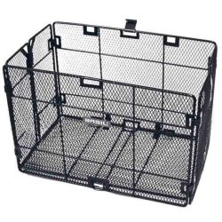 Cykelkurv foldbar Basil Catania 33 x 23 x 20 cm - sort