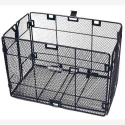 Cykelkurv foldbar Basil Catania 33 x 23 x 20 cm - sort