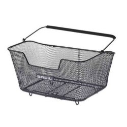Cykelkurv til bagagebrer Basil Base M 43 x 30 x 23 cm - sort
