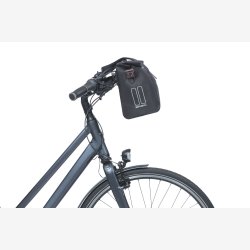 Cykeltaske Basil City MIK 8-11 liter 39,5 x 39 x 15 cm - sort, til for/bag