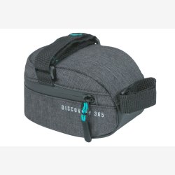 Sadeltaske S Basil Discovery 365D 0.5 liter 7 x 8 x 14 cm - sort melee