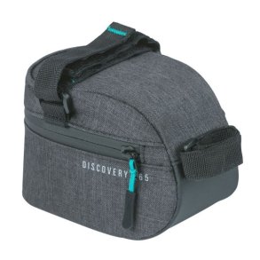 Sadeltaske M Basil Discovery 365D 1.0 liter 10 x 9 x 15 cm - sort melee