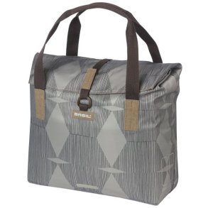 Cykeltaske Basil Elegance 20-26 liters 39 x 39 x 17 cm - chateau taupe