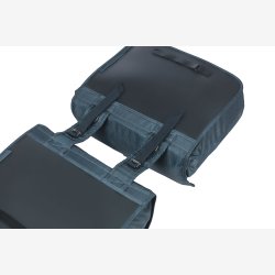 Dobbelt cykeltaske Basil Elegance 40-49 liter 40 x 38 x 16 cm - Estate bl