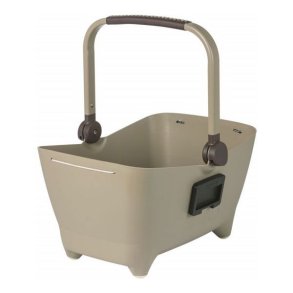 Hunde cykelkurv Basil Buddy KF 32 liter 45 x 32 x 22 cm - biscotti brun