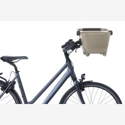 Hunde cykelkurv Basil Buddy KF 32 liter 45 x 32 x 22 cm - biscotti brun