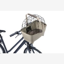 Hunde cykelkurv Basil Buddy KF 32 liter 45 x 32 x 22 cm - biscotti brun
