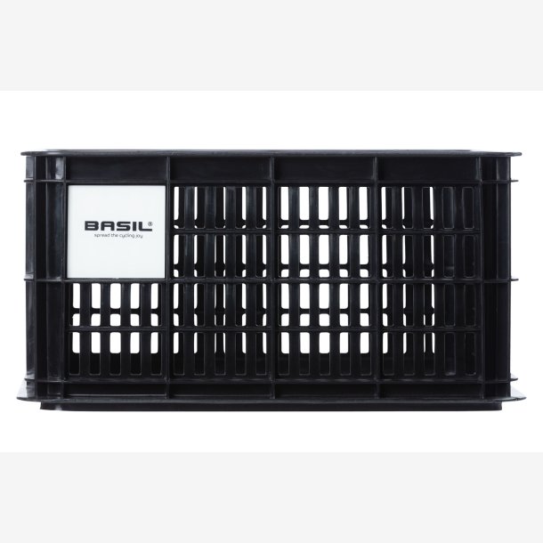 Recycled Cykelkasse Basil Crate S 17.5 liters 29 x 39 x 20 cm - black