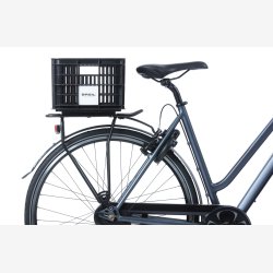 Recycled Cykelkasse Basil Crate S 17.5 liters 29 x 39 x 20 cm - black