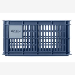Recycled Cykelkasse Basil Crate S 17.5 liters 29 x 39 x 20 cm - bluestone