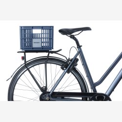 Recycled Cykelkasse Basil Crate S 17.5 liters 29 x 39 x 20 cm - bluestone