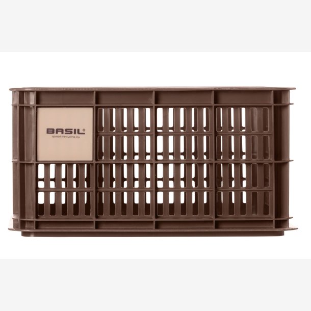 Recycled Cykelkasse Basil Crate S 17.5 liters 29 x 39 x 20 cm - brown