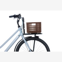 Recycled Cykelkasse Basil Crate S 17.5 liters 29 x 39 x 20 cm - brown