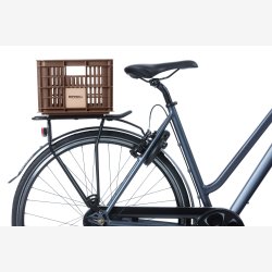 Recycled Cykelkasse Basil Crate S 17.5 liters 29 x 39 x 20 cm - brown