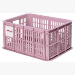 Recycled Cykelkasse Basil Crate S 17.5 liters 29 x 39 x 20 cm - blossom