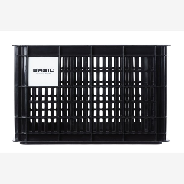 Recycled Cykelkasse Basil Crate M 29.5 liters 35 x 45 x 25 cm - black