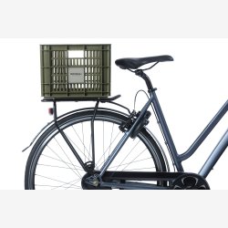 Recycled Cykelkasse Basil Crate M 29.5 liters 35 x 45 x 25 cm - moss green