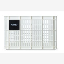 Recycled Cykelkasse Basil Crate M 29.5 liters 35 x 45 x 25 cm - bright white
