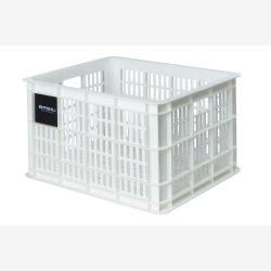Recycled Cykelkasse Basil Crate M 29.5 liters 35 x 45 x 25 cm - bright white