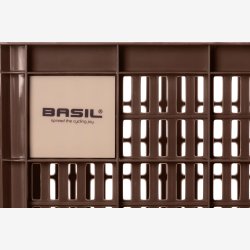 Recycled Cykelkasse Basil Crate M 29.5 liters 35 x 45 x 25 cm - brown