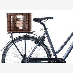 Recycled Cykelkasse Basil Crate M 29.5 liters 35 x 45 x 25 cm - brown