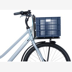 Recycled Cykelkasse Basil Crate L 40,0 liters 39 x 49 x 26 cm - bluestone