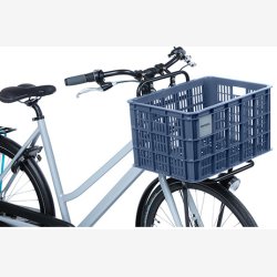 Recycled Cykelkasse Basil Crate L 40,0 liters 39 x 49 x 26 cm - bluestone