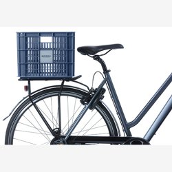 Recycled Cykelkasse Basil Crate L 40,0 liters 39 x 49 x 26 cm - bluestone