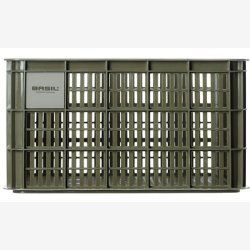 Recycled Cykelkasse Basil Crate L 40,0 liters 39 x 49 x 26 cm - moss green
