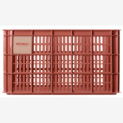 Recycled Cykelkasse Basil Crate L 40,0 liters 39 x 49 x 26 cm - terra red