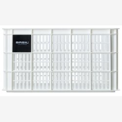 Recycled Cykelkasse Basil Crate L 40,0 liters 39 x 49 x 26 cm - bright white